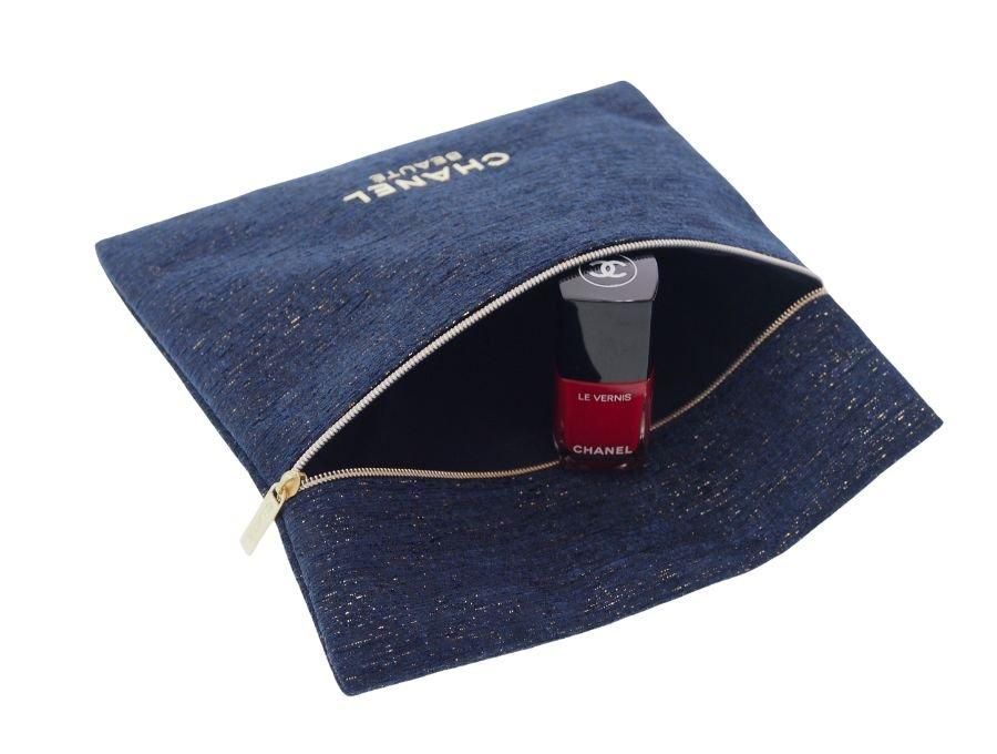シャネル ノベルティ コフレポーチ 2023 ホリデーシーズン限定 薄型