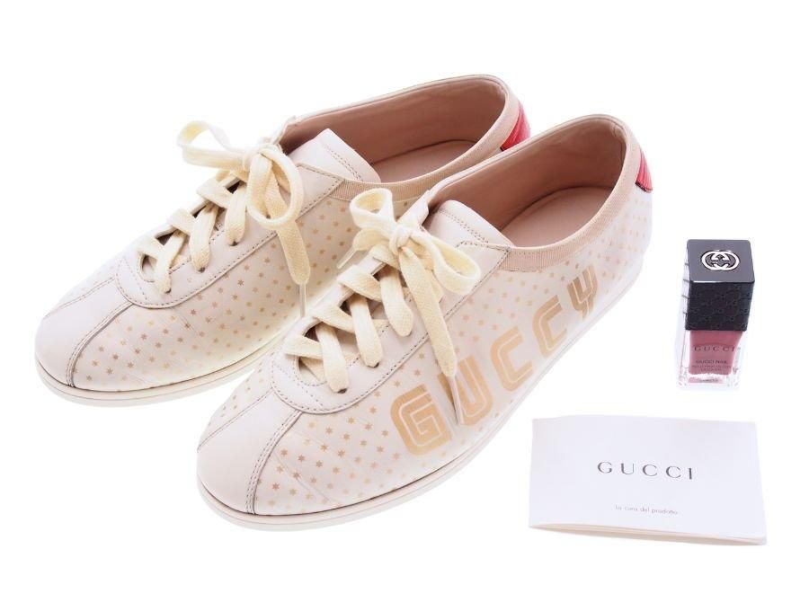 グッチ×セガ 靴 ローカットスニーカー 限定SEGAモデル コラボ 蜂 ビー