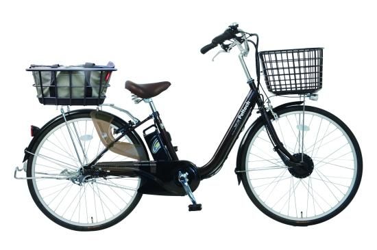 シルバー 電動アシスト自転車 前バスケット付き引き取り出来る方