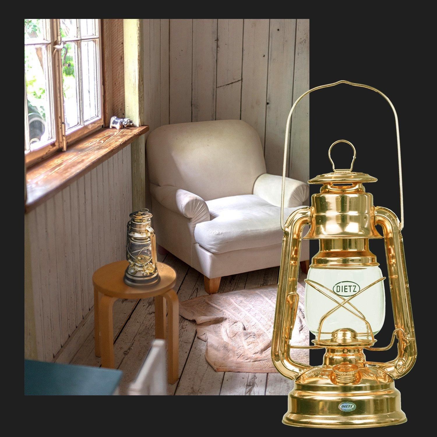 DIETZ ランタン #D78 MARS ブラス カスタムスペアグローブ＆専用カバー