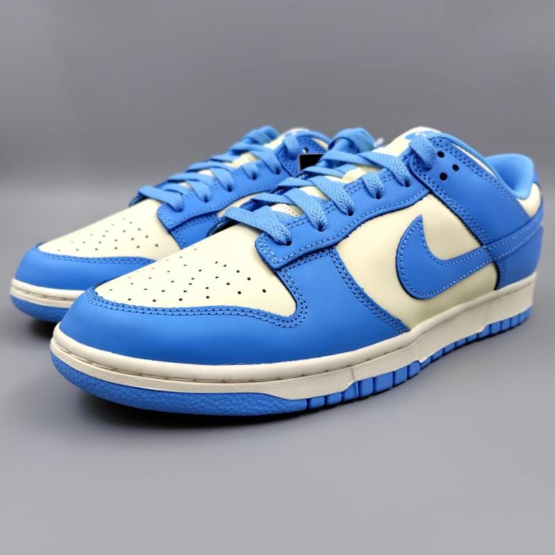 ナイキ ダンク ロー レトロ DV0833-113 白/ユニバーシティブルー