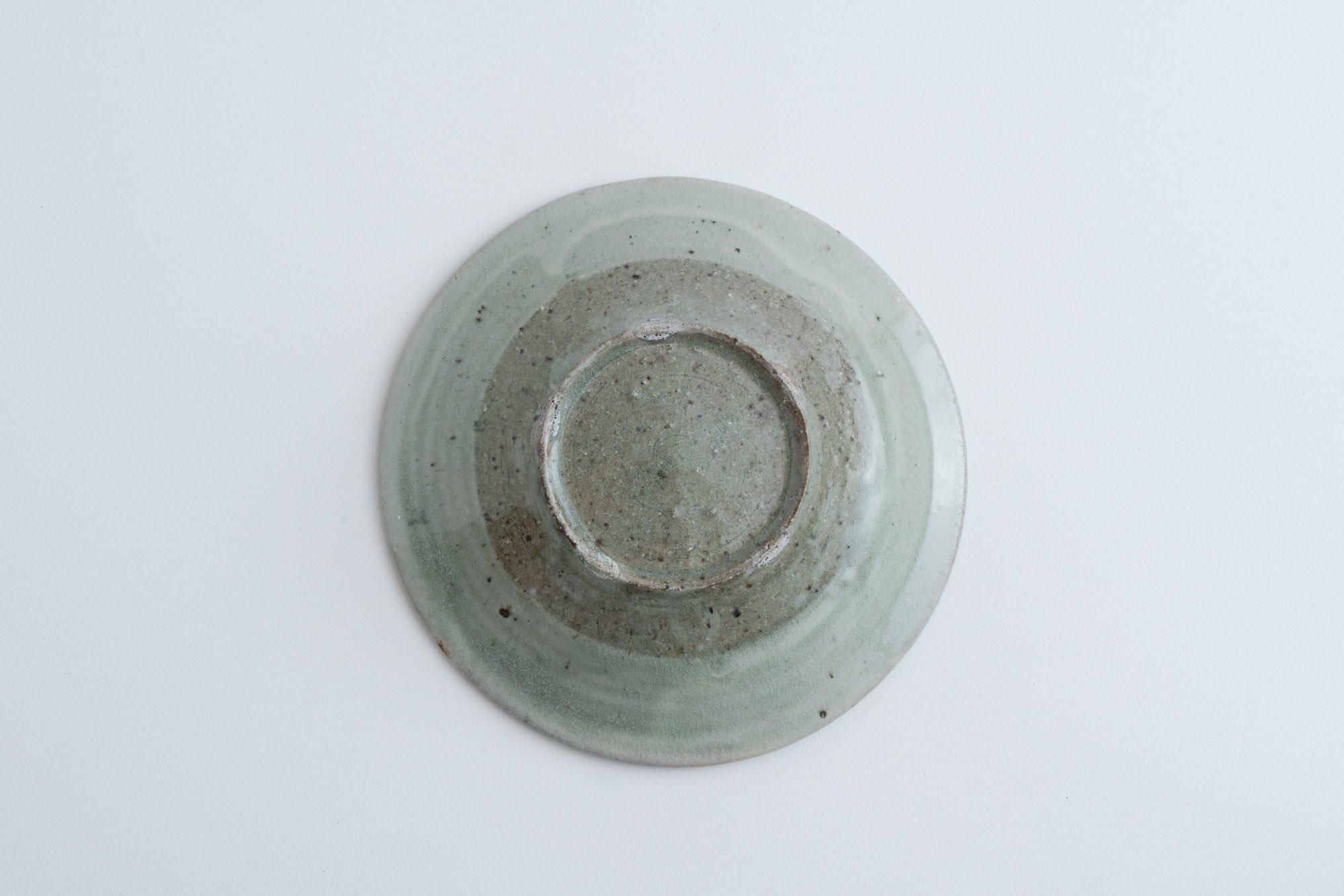 灰釉7寸浅鉢｜掛江祐造｜紡ぎ舎（つむぎや）