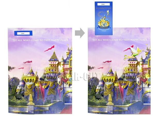 カリフォルニア ディズニーランド50周年 2005年 記念パスポート