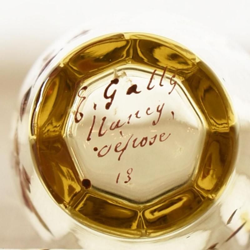 エミール・ガレ エナメル彩リキュールグラス / WESTWOOD ANTIQUES