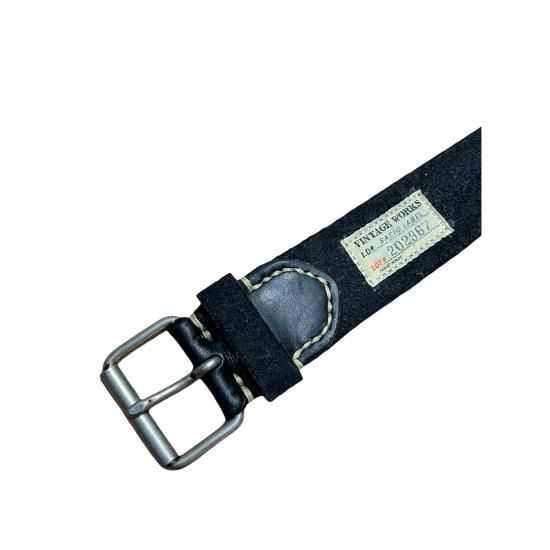 Vintage Works(ヴィンテージ ワークス) Roughout Leather Belt