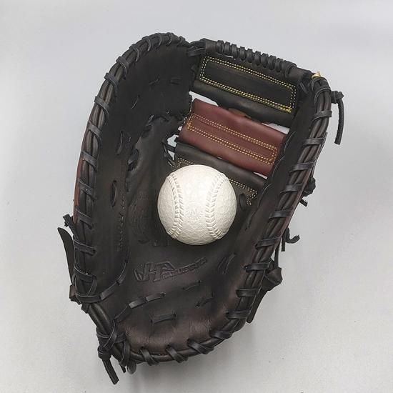 新品】 ハタケヤマ 軟式用 ファーストミット 型付け無料付き