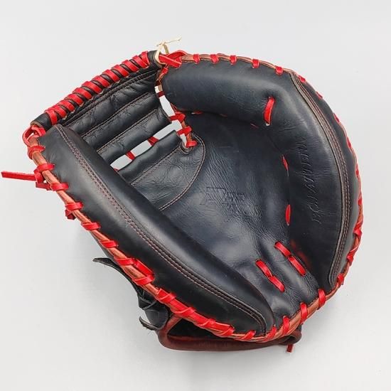 全紐交換済み】 ゼット 軟式用 キャッチャーミット 型付け済み (ZETT