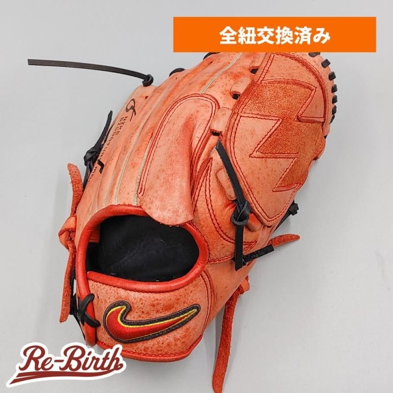 全紐交換済み 】 ナイキ 軟式グローブ / 投手用 型付け済み (nike
