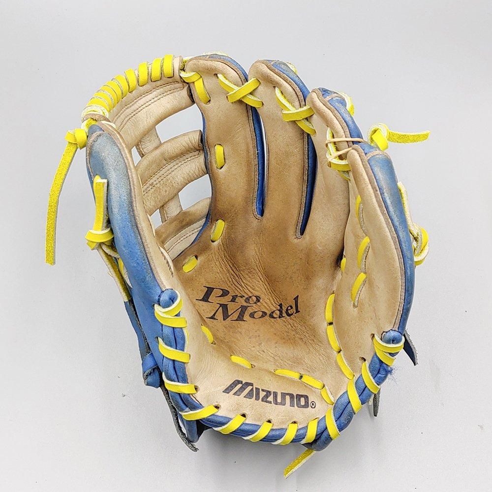 全紐交換済み】 ミズノ 軟式グローブ / 内野手用 型付け済み (mizuno