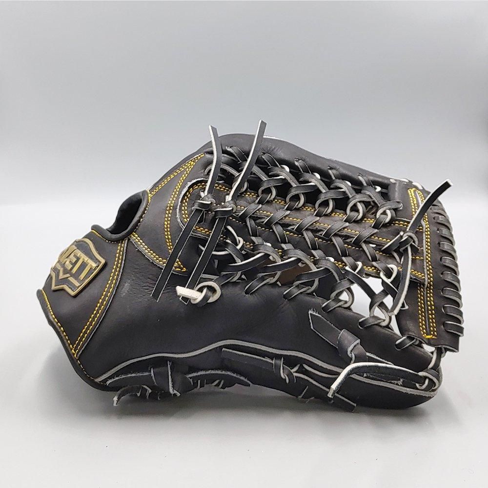 新品 (高校野球対応)】 ゼット 硬式グローブ / 外野手用 型付け済み