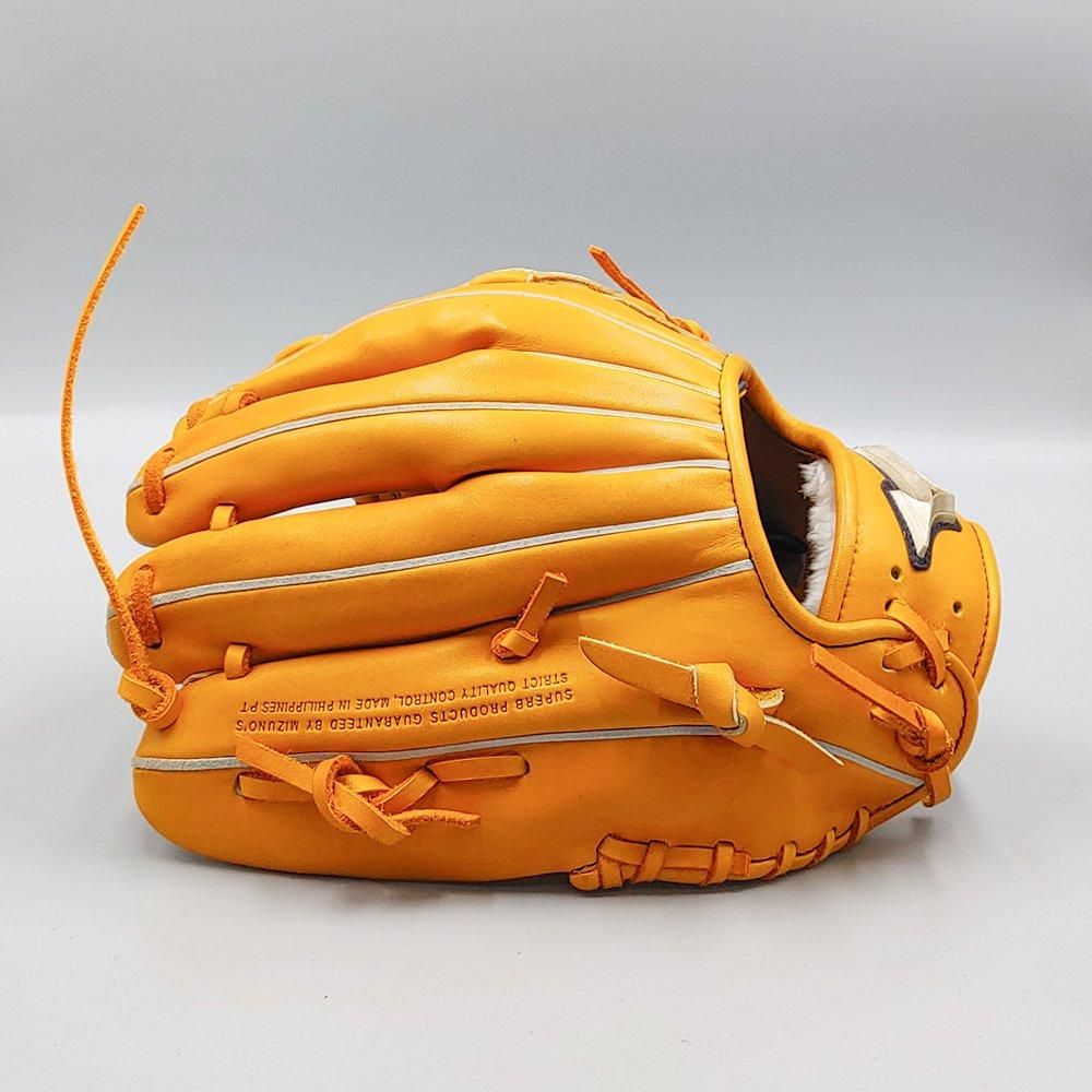 硬式対応アップグレード済 (高校野球対応)】 ミズノ 硬式グローブ / 内