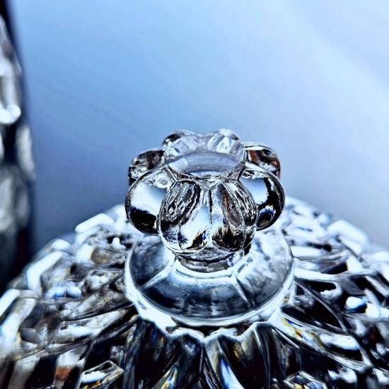 輝くオールドバカラ ディアマンカレのボンボニエール【1900年頃