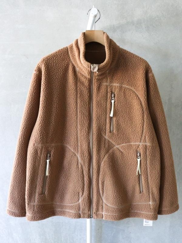 Porter Classic（ポータークラシック）FLEECE ZIP UP JACKET-POLARTEC