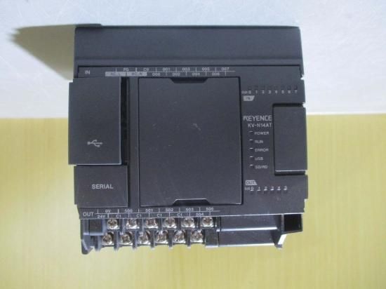中古KEYENCE プログラマブル コントローラ キーエンス KV-N14AT