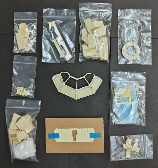 1/48 ミクロの決死圏 プロテウス号(フィギュア5体セット2箱付