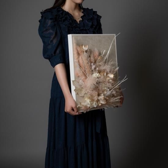 HYAKKA STYLE】 FRAME ver.｜ホワイト×サーモンピンク｜024 - &Cocolier