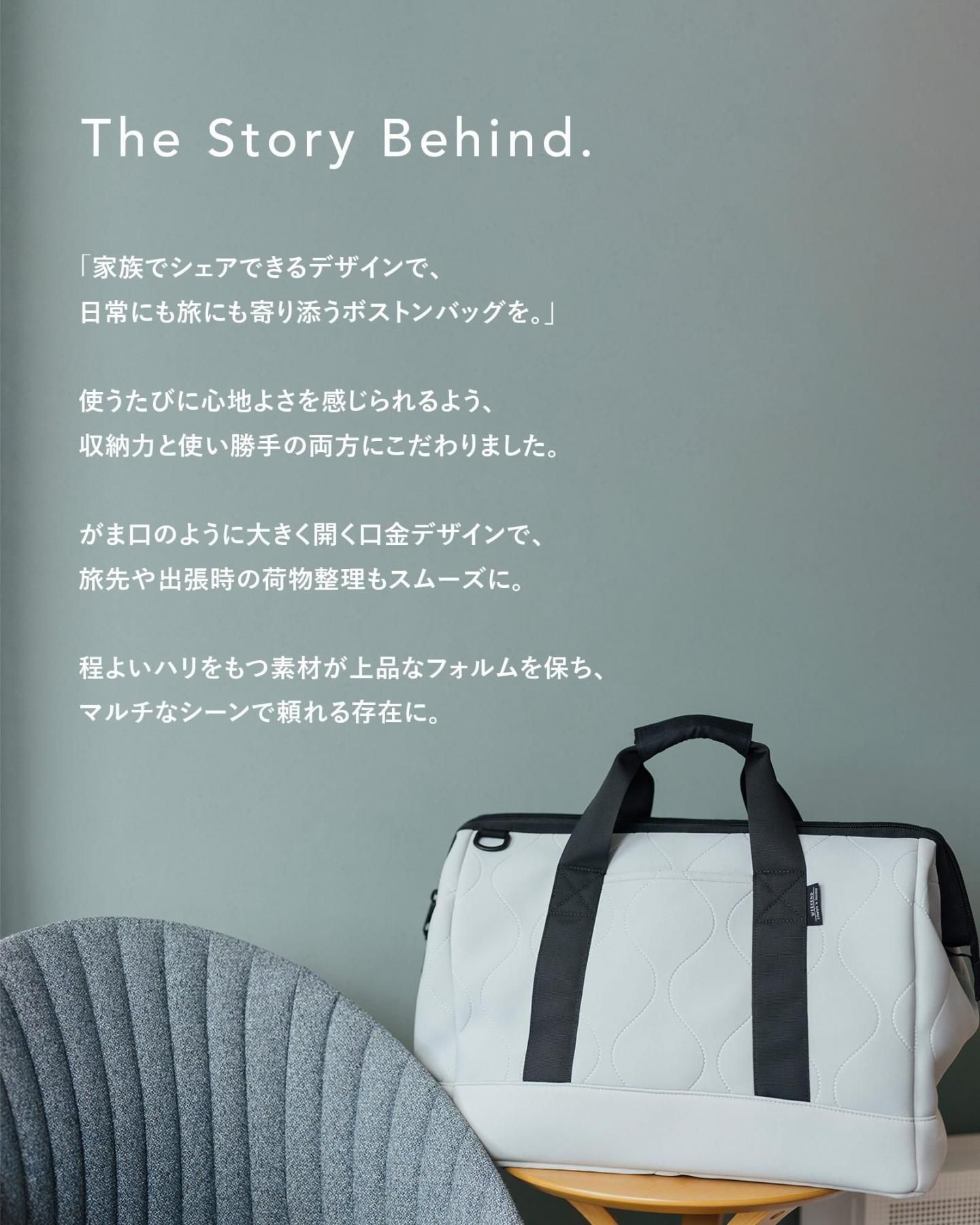 EDITA.ネオプレンボストンバッグ Mサイズ [edt-057] | 1泊~2泊旅行に