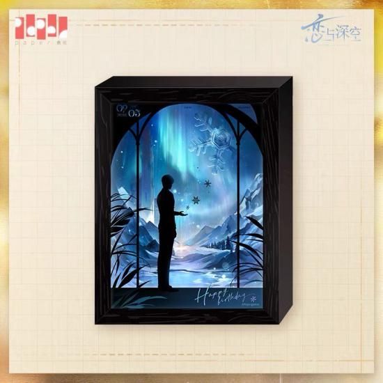 恋と深空 2024レイ誕生日ライト絵 - 猫の肉球