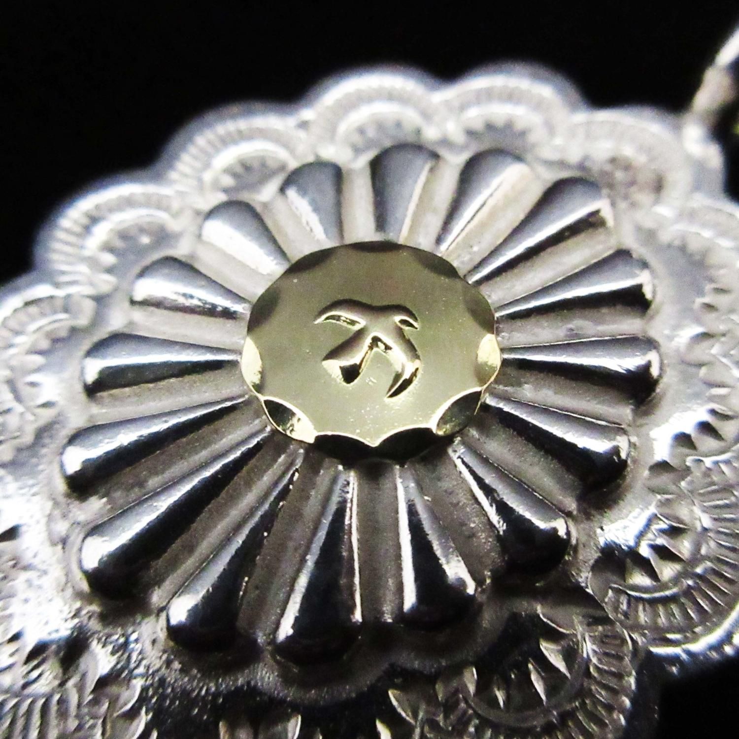 GOROS K18メタル付フラワーコンチョトップ ※ほぼ新品 - WAVE（ウェーブ）