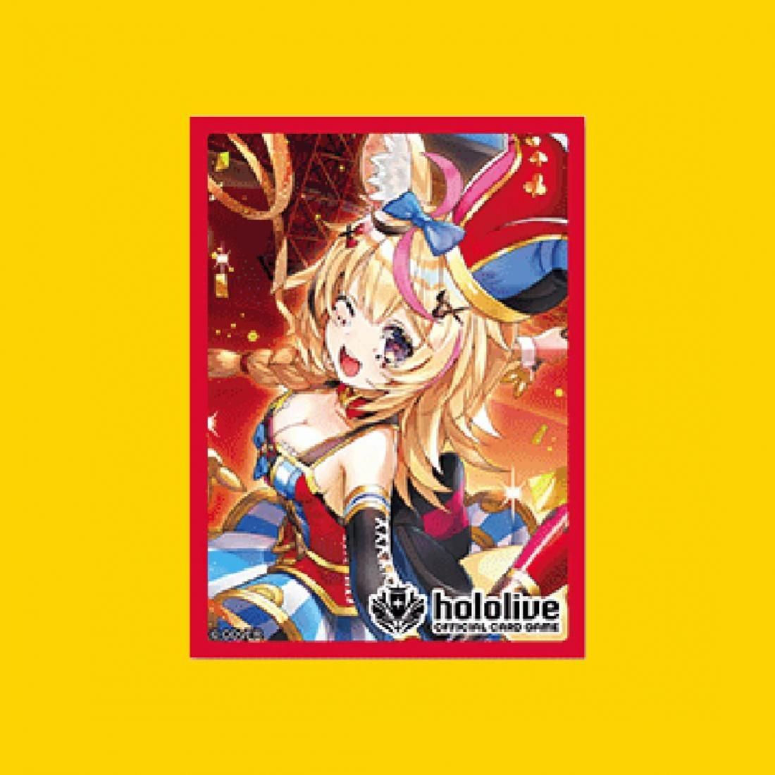 ホロライブOCG オフィシャルホロカスリーブ (尾丸ポルカ) - トレカ