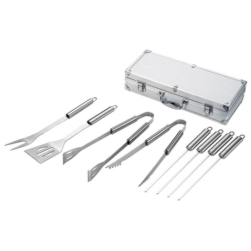 バーベキューツールセット「BBQの達人セット」（アルミケース入り