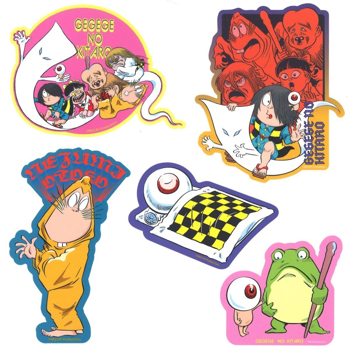 キャラクターステッカー ねずみ男 - youkai-honpo