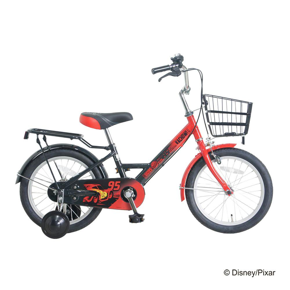 自転車】ディズニー幼児車 カーズ 16インチ レッド | 子供用自転車