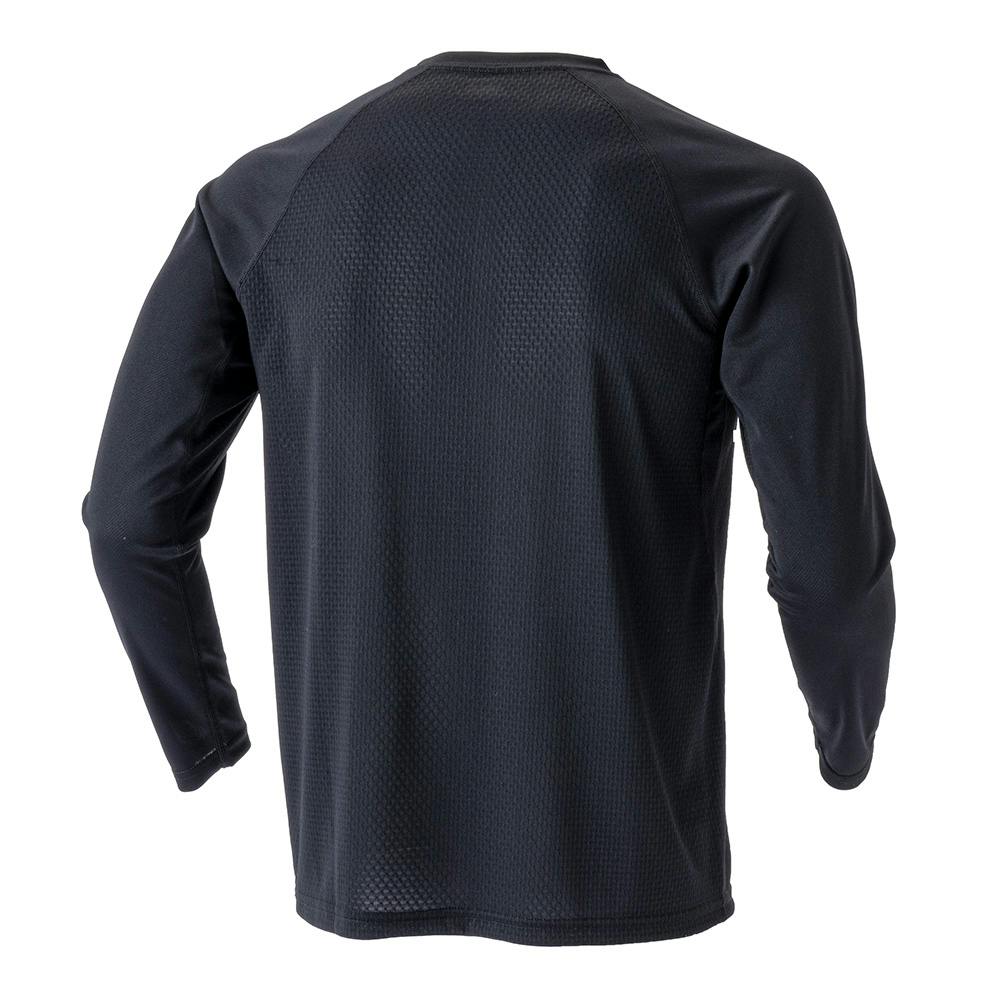 カインズ スピードドライ メッシュ切替Tシャツ 長袖 LL ブラック