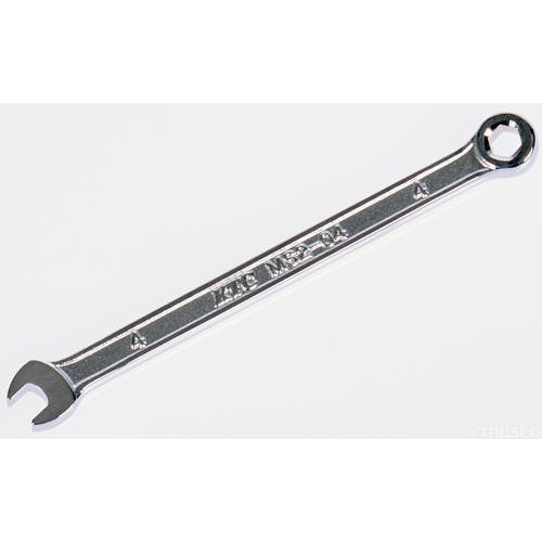 CAINZ-DASH】京都機械工具 コンビネーションレンチ 二面幅4mm 全長