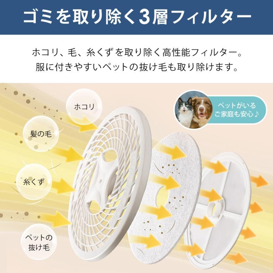 衣類乾燥機 3kg 小型 UV除菌 脱臭 自動短縮機能 絡まり防止