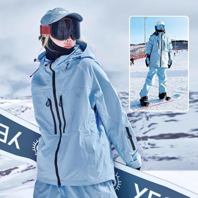 スノーボードウェア 上下セット レディース スキーウェア メンズ