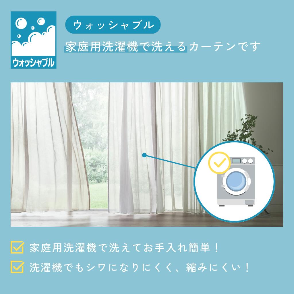 Eco de Happiness 【ジャガード/ネコハピ】 (イエローグリーン) 300cm