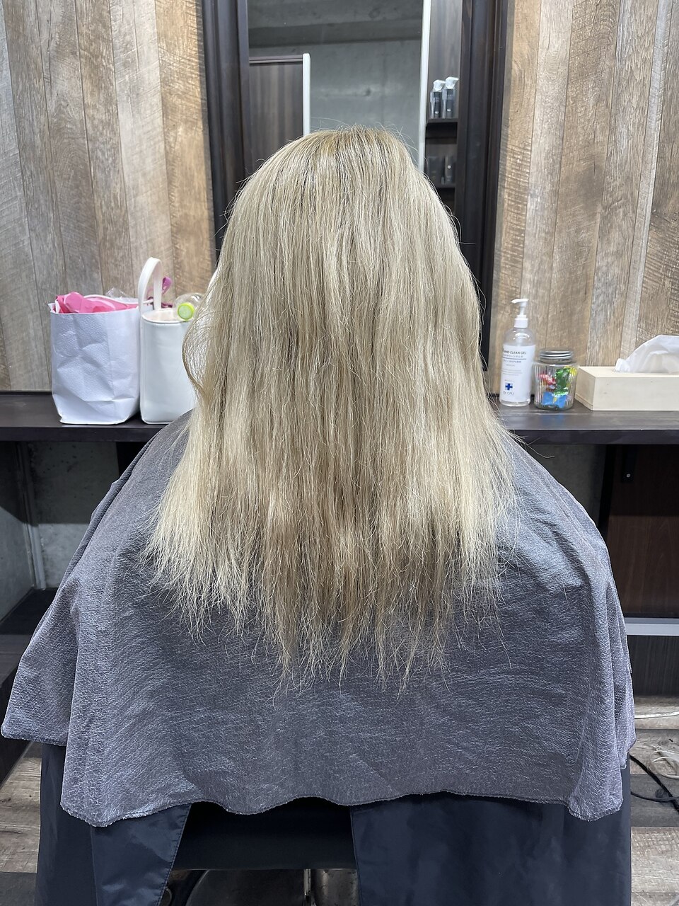 ハイトーン メッシュ 原色エクステ シールエクステ80枚：L181951792