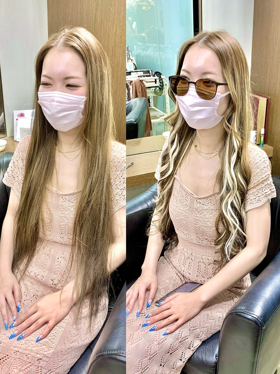 ホワイトインナーカラー // シールエクステ40枚：L170621477｜ディア