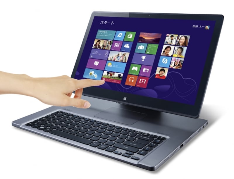 日本エイサー「Aspire R7 R7-571-N58G」 [ノートパソコン] All About