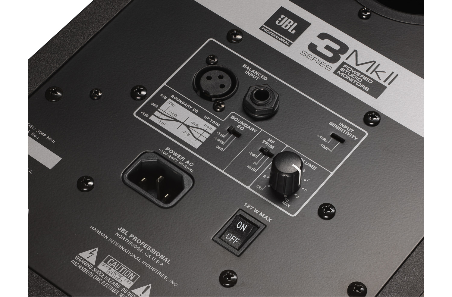 JBL 3 Series MkII プロクオリティーのスタジオパワードモニター