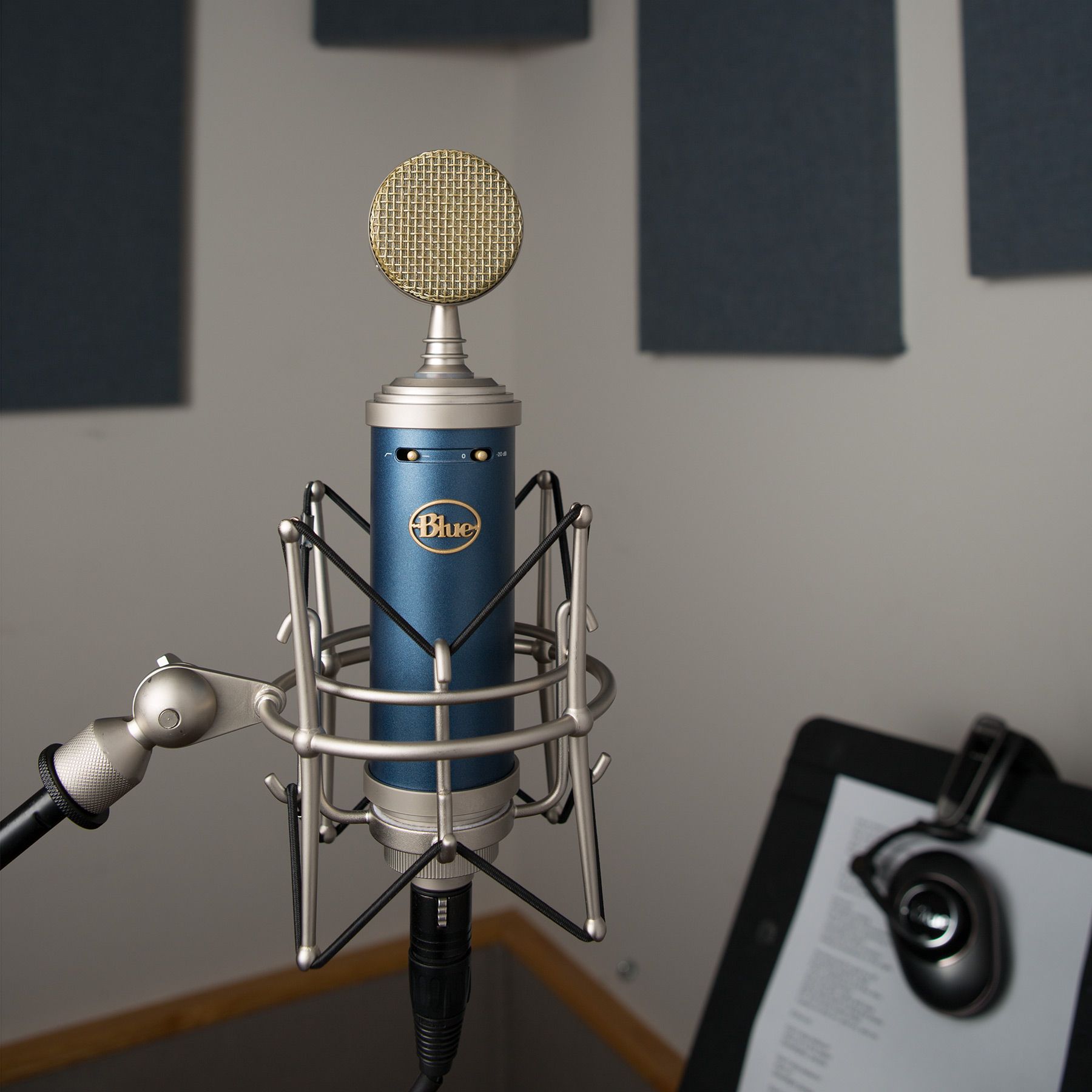 レコーディング、ライブ配信でも大人気の BlueMicrophones の取り扱い