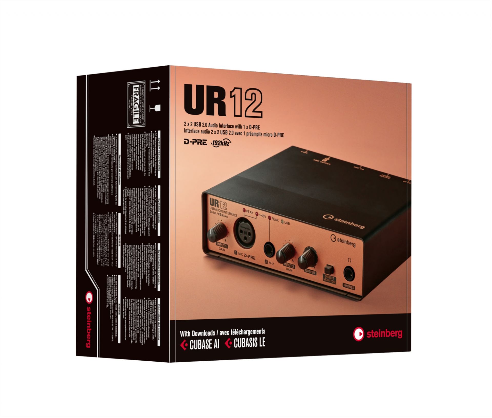 Steinberg UR12B / Podcast Starter Pack | オーディオ