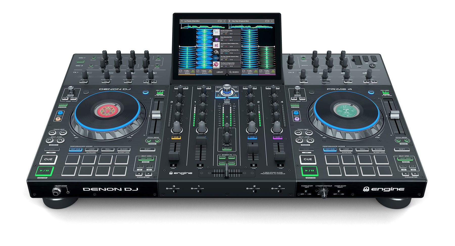 DENON Prime 4 | 4chオールインワンDJシステム | Digiland（デジランド）