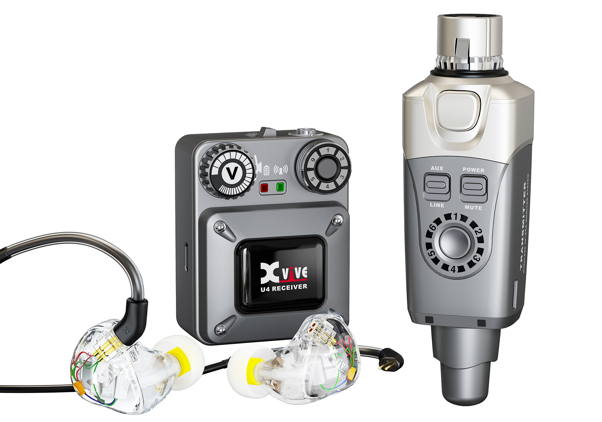 Xvive U4T9 | 低価格で人気のイヤモニワイヤレスシステムとインイヤー