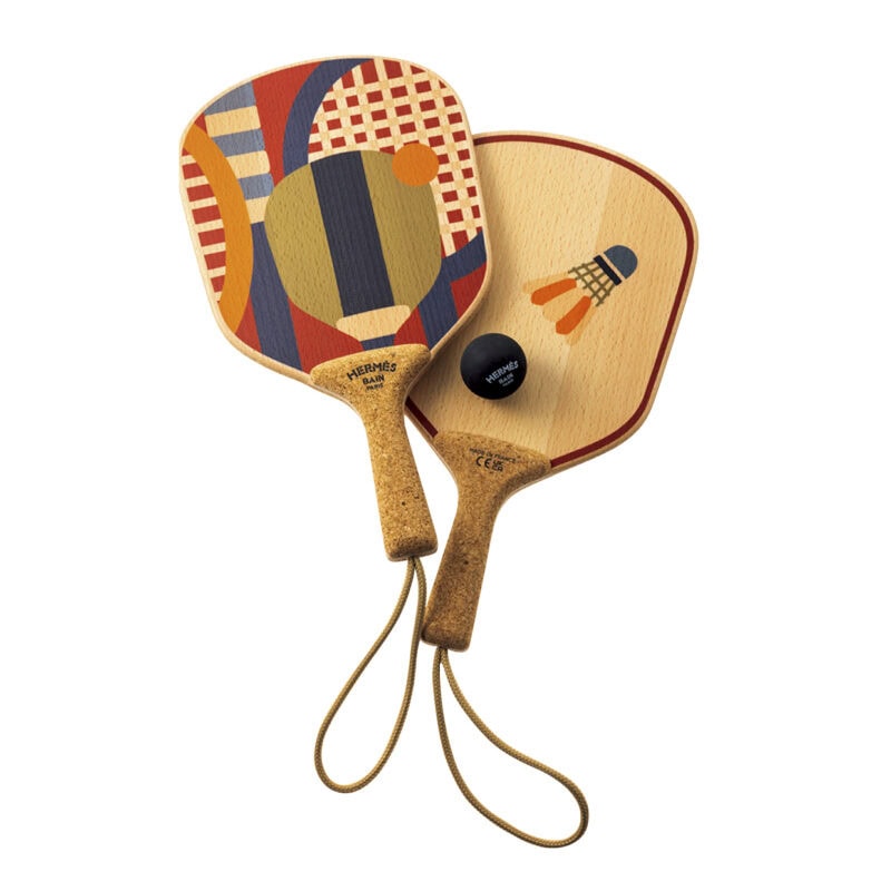 テンションぶち上げ！【エルメスのビーチラケットとトランプ】【プッチ