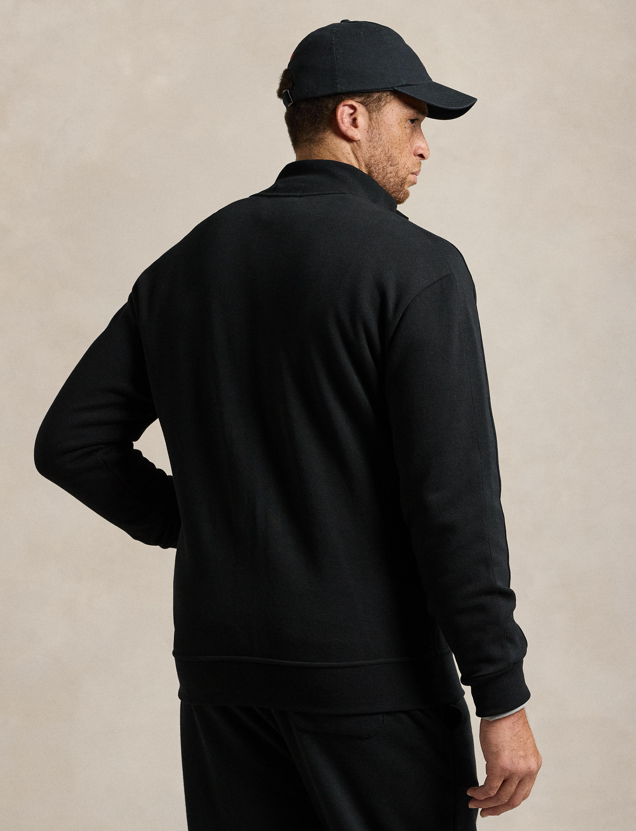 Polo Ralph Lauren Men's Big & Tall Double Knit Track Jacket