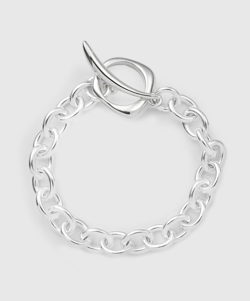 ISOLATION】Sculpture Bracelet(18cm) /ISB-0304(SILVER) – ISOLATION