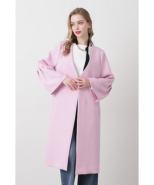 ◇三重織ツイルベルスリーブコート（0315151103