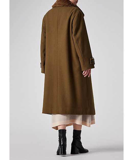 ウィメンズ ウールカルゼ ロングコート（255352JK356