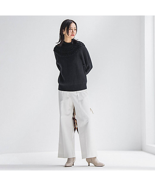 透かし編みノルディックガラニット | LAUTREAMONT (Women)/ロート