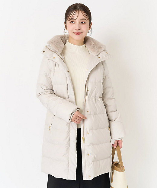 小さいサイズ】ベーシックタフタロングダウンコート（新色追加） | MK