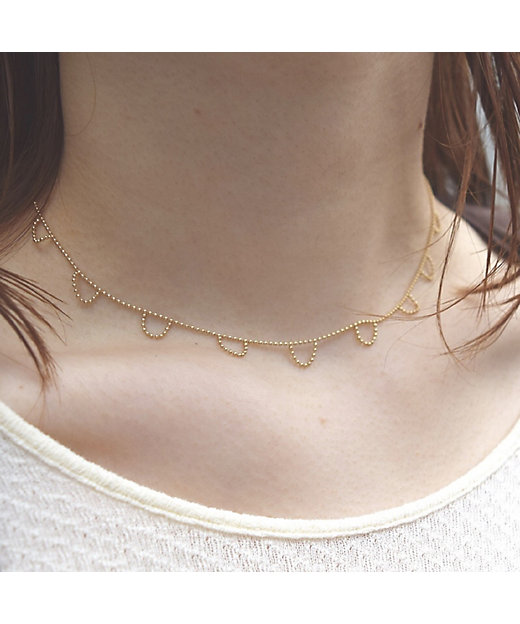 little emblem レースモチーフ ネックレス | e.m. (Women