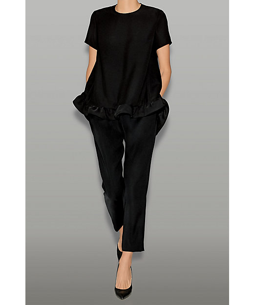 ハーフスリーブフリルブラウス YCB―625―488 | YOKO CHAN