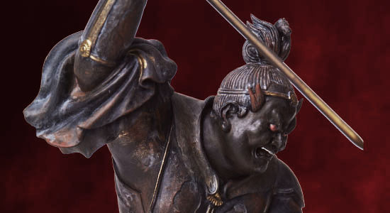 TanaCOCORO[掌] 伐折羅～魄～- インテリア仏像のイスム